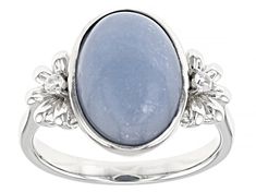 Angelite Ring, Silver Flower Ring, Sterling Silver Flowers, Silver Flowers, Flower Ring, Sterling Silver, Ring, Flowers, Silver