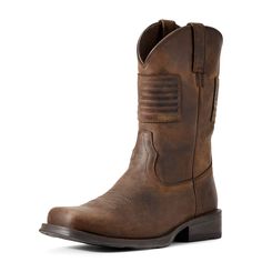 PRICES MAY VARY. ATS Pro technology for advanced stability and superior comfort Premium full-grain leather foot and upper Fabric lining American flag embossed leather patch Lightweight and durable Bantamweight outsole Brown Western Boots, Boot Collection, Everyday Boots, Ariat Boots, Leather Western Boots, My Boots, Western Boot, Cowboy Boot, Judy Blue Jeans