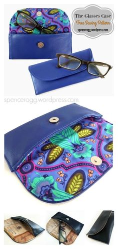 Glasses Case Pattern Free, Eye Glass Case Pattern Free Sewing, Eye Glasses Case Diy Free Pattern