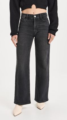 FRAME Petite Le Pixie Slim Palazzo Jeans | Shopbop Palazzo Jeans, Off Duty Outfits, Citizens Of Humanity, Healthcare Professionals, Baggy Jeans, Off Duty, Recycled Cotton, Paloma, Stretch Denim