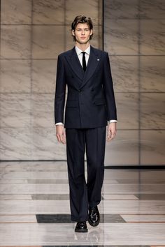 Giorgio Armani Men Fall Winter 2023 Collection Runway 064