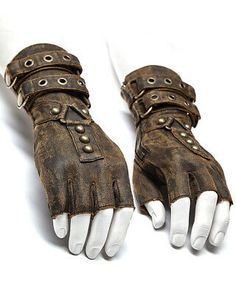 Steampunk Engineer, Gothic Gloves, Mens Steampunk, Steampunk Mode, Steampunk Outfits, Moda Steampunk, Stile Harry Potter, Mode Steampunk, Style Steampunk