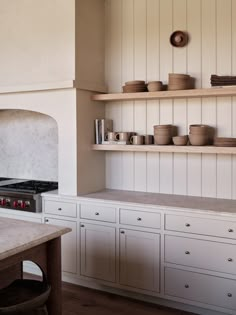 the kitchen is clean and ready to be used for cooking or baking, as well as other things