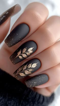 November Nail Designs, November Nails, Short Nails Art, Thanksgiving Nails, Fall Nail Art, Autumn Nails, Beauty Nail