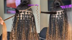 How To Do Goddess Knotless Braids, Goddess Braids Box Braids, How To Do Braids With Curls, How To Goddess Braids Hair Tutorials, Small Knotless Goddess Box Braids, How To Boho Braid, Knotless Bohemian Goddess Braids, Small Goddess Box Braids, Small Bohemian Box Braids