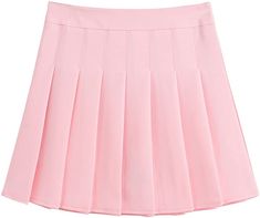 Women's Simple High Waist All Around Pleated A-Line Skirt  pink pleated skirts, pink pleated skirt outfit, pink pleated skirt mini, pink pleated skirt outfit casual, pink pleated skirt street style, pink pleated skirt maxi, Pink Pleated skirts for every spring, fall, summer, winter season. I get commissions for purchases made through links in this post. #ad High Wasted Skirt, High Waist Pleated Skirt, Short Pollera, Rok Mini, Mini Pleated Skirt, High Waisted Pleated Skirt, Tennis Skirts, Black And White Skirt