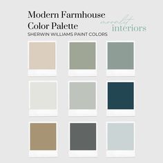 modern design color palette sheryln williams paint colors