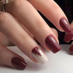 Prom Nail Designs, Chic Nail Designs, Simple Fall Nails, Fall Gel Nails, Stylish Nails Designs, Simple Nail Art Designs