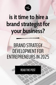 Are you an expert in your industry but having trouble finding ideal clients and attracting new customers to your business? It might be time to build your brand strategy so you can refine your marketing plan! A brand strategist can help you position yourself as an authority in your industry. But what else does a brand strategist do? Read this post to find out and learn how to develop a brand strategy for entrepreneurs!