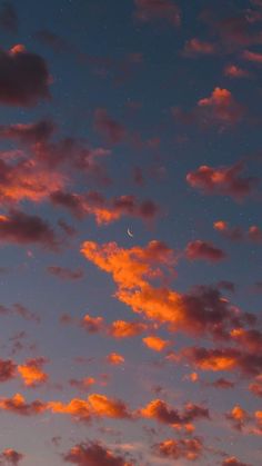 Collage Wall, Sky Aesthetic, Phone Backgrounds, Crescent Moon, Iphone Wallpapers, Wall Collage, Phone Wallpapers, My Aesthetic, Crescent