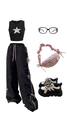 #outfitideas #outfitinspo #fashion #y2koutfits #summeraesthetic #ootd #fyp #blackpinkoutfit Aesthetic Grunge Outfit, Y2k Outfits, Aesthetic Grunge, Kpop Outfits, Retro Outfits, Crochet Fashion, Grunge Outfits, Summer Aesthetic, Dress To Impress