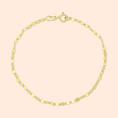 Gold KT: 14K Solid Gold Gold Color: Yellow Gold Chain Lengths: 6.5", 7" Chain Widths: 1.9mm Chain Style: Hammer Chain Clasp Closure: Spring Ring Dainty Adjustable Chain Bracelet For Party, Delicate Chain Bracelets For Parties, Tarnish Resistant Gold Bracelet For Party, Dainty Chain Bracelet For Party, Delicate Chain Bracelet For Party, Minimalist Delicate Chain Bracelet For Party, Delicate Party Chain Bracelet, Gold Dainty Chain Bracelet For Party, Delicate Gold Chain Bracelet For Party