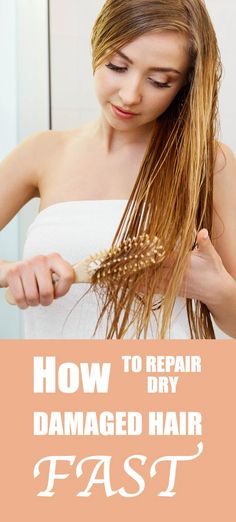 Hair Remedies For Damaged Hair, Damaged Hair Remedies, Remedies For Damaged Hair, Products For Hair Growth, Products For Damaged Hair, Damaged Curly Hair, Treat Damaged Hair, Hair Dryness