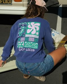 Cosmic Gecko - Surf Locos Crewneck Aesthetic To Buy, Christian Book Recommendations, Surfing Aesthetic, Bus Interior, Surf Apparel, Surf Design, Surf Style, What I Need, Gecko