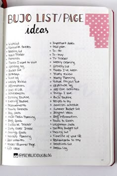 25 Great Bujo Ideas and Pages for 2019 Bullet Journaling   #diyideas #bujoideas #2019bujo #bujopages #bulletjournaling Bullet Journal Easy, Diy Bullet Journal, Bullet Journal Lists, How To Bullet Journal, Bullet Journal 2019, Bullet Journal Page, Bujo Planner, Journal Lists