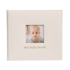 a baby book with an image of a baby in it