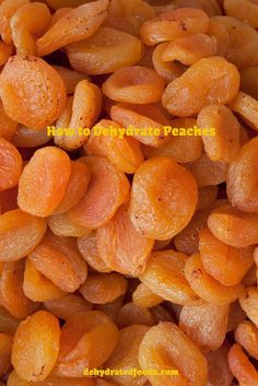 the dried apricots are ready to be eaten