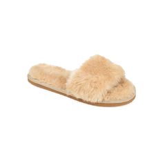 Keep cozy in these Dawn slippers from Journee Collection.Click this FOOTWEAR GUIDE to find the perfect fit and more! SHOE FEATURES Plush design Traction soleSHOE CONSTRUCTION Faux fur upper & lining Manmade outsoleSHOE DETAILS Open toe Slip-on Padded footbed Size: 12. Color: Brown. Gender: female. Age Group: adult. Faux Fur Slides, Plush Design, Slippers Online, Bridal Wedding Shoes, Slide Slippers, Faux Fur Slippers, Adidas Fashion, Fur Slippers, Trending Sneakers