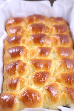 a close up of a bread in a pan