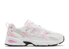 New Balance 530 'White Raspberry' - New Balance - MR530BC - white/raspberry/brighton grey | Flight Club White Raspberry, Pretty Shoes Sneakers, Flight Club, Cute Sneakers, Fresh Shoes, Cute Nikes, Girly Shoes, Aesthetic Shoes, Shoe Inspo