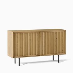 Slatted Buffet (60") Bar Cart Bathroom, Dresser Entertainment Center, Modern Buffet Table, Console Table Desk, Entertainment Center Kitchen, Modern Buffet, Buffet Tables, Small Table Lamp, Buffet Cabinet