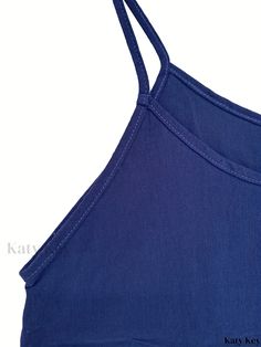 Katykey - Versatile Womens Solid Cami Top: Sleeveless Casualwear for the Seasons of Summer and Spring Top Sleeveless, The Seasons, Cami Top, Cami Tops, Polyester Material, Knit Fabric, Collar Styles, Casual Wear, Weaving