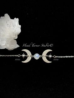 Nickel Free Mystical Moonstone Jewelry, Mystical Nickel-free Moonstone Jewelry, Nickel-free Mystical Moonstone Jewelry, Adjustable Magical Moon Phase Jewelry, Bohemian Moon Phase Bracelet, Magical Silver Moon Phase Jewelry, Magical Moon Phase Jewelry, Magical Adjustable Moon-shaped Jewelry, Adjustable Moon-shaped Magical Jewelry