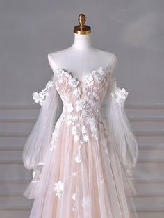 Floor Length Prom Dresses, Pretty Wedding Dresses, Long Formal Dress, Dream Wedding Ideas Dresses, Prom Dress Inspiration, Pretty Prom Dresses, فستان سهرة, Dress A Line, Dream Wedding Ideas