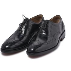 The classic brogue with wingtip in sleek black polished leather can bring effortless sophistication to your outfit when styled correctly. Manufactured with 100% genuine leather of premium quality, which offers a durable and comfortable wear Handmade with detail to finesse, from stitching to inner lining that highlights the quality of the product. The iconic pattern of rows of holes and perforations along the edges of the design gives brogues its name. Black Wingtip Lace-up Shoes For Formal Occasions, Black Leather Wingtip Shoes With Leather Sole, Business Wingtip Oxfords With Leather Lining, Black Wingtip Dress Shoes With Rubber Sole, Classic Black Lace-up Shoes With Brogue Detailing, Black Wingtip Lace-up Formal Shoes, Black Wingtip Oxford Lace-up Shoes, Black Wingtip Dress Shoes With Brogue Detailing, Black Wingtip Lace-up Shoes For Work