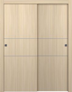 Prefinished Optima 2H Loire Ash Modern Interior Bypass Door Bypass Closet Door, Wardrobe Wood, Bypass Doors, Closet Door, Composite Wood, Investment Property, Modern Interior, Ash, Room Divider