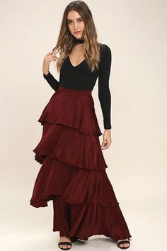 Women’s Pants, Skirts, Shorts and Mini-Skirts for Women. Cute Maxi Skirts, Satin Maxi Skirt, Maxi Skirt Outfits, Womens Maxi Skirts, Satin Maxi, Maxi Skirts, Cute Woman, Skirt Outfits, Women's Pants