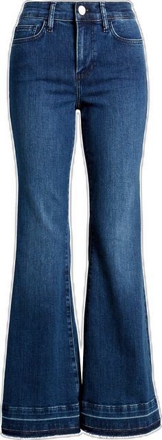 Released Hem Jeans, Hem Jeans, Stretch Denim, Flare Jeans, Casual Chic, Nordstrom, Top Brands, Luxury Fashion, Collage