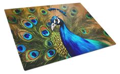 Buy this Peacock Glass Cutting Board Peacock Artwork, Outdoor Stair Lighting, Natural Stone Pavers, Coping Stone, Stone Look Tile, Granite Tile, Marble Look Tile, Outdoor Flush Mounts, Engineered Wood Floors