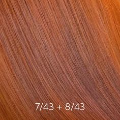 Wella 8/43, Wella Copper Hair Color, Ginger Hair Color Wella, Wella Copper Hair Color Formula, Ginger Hair Wella Formula, Wella Color Touch Formulas Copper, Wella Copper Formula, Copper Brown Hair Dye, Wella Formulas