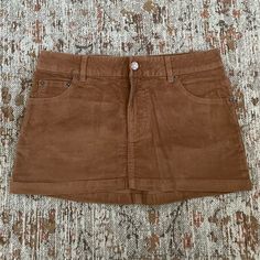 New Bdg Oopsies Corduroy Low-Rise Mini Skirt Size Small Color Is Brown (1st Two Pics) No Swaps Or Trades I Don’t Accept Offers 50% Or Less, You’ll Be Blocked Affordable Dark Wash Mid-rise Mini Skirt, Casual Corduroy Mini Skirt With Pockets, Casual Corduroy Mini Skirt With Lining, Casual Corduroy Lined Mini Skirt, Brown Corduroy Casual Mini Skirt, Casual Brown Corduroy Mini Skirt, Trendy Cotton Mini Skirt By Urban Outfitters, Trendy Cotton Skort By Urban Outfitters, Trendy Urban Outfitters Cotton Skort