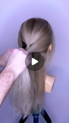 Hoco Half Up Half Down Hair Tutorial, Half Bridal Updo, Half Updo Long Hair Tutorial, Half Up Do With Curls, Easy Hairstyles At Home For Wedding, Pretty Hairdos For Medium Hair, Side Part Hairstyles For Wedding, Partial Up Do Long Hair, Easy Elopement Hair