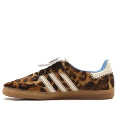 adidas originals x Wales Bonner Samba 'Pony Leo' IE0578 Leopard Adidas, Adidas Leopard, Wales Bonner Samba, Samba Shoes, Pretty Sneakers, Preppy Shoes, Shoe Wishlist, Wales Bonner, Girly Shoes