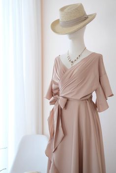 Taupe Beige Bridesmaid dress Taupe Dress Bridesmaid robe | Etsy Wedding Guest Dress Short Sleeve, Wedding Guest Dress Short, Bridemaids Dresses Long, Beige Dress Outfit, Beige Bridesmaid Dress, Beige Bridesmaids, Wrap Dress Wedding, Official Dress, Taupe Bridesmaid Dresses