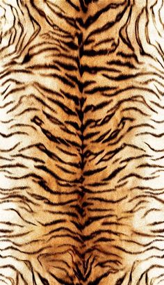 an animal print pattern that looks like it has been made to look like a tiger