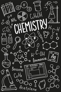 Chimstry Backgrounds, Science Chemistry Background, Chemistry Ideas Design, Chemistry Project Cover Page Printable, Drawings Related To Science, Chemistry Symbols Art, Physics And Chemistry Cover Page, Notebook Cover Subjects, Chemistry Notebook Cover Ideas Aesthetic