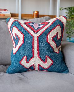 Guardian Organic Cotton Kilim Throw Pillow Coming Soon! - YaYa & Co. Muted Brown, Northern Africa, Malibu Home, Heavy Blanket, Knit Throw Blanket, Bed Throw Blanket, The Balkans, Quilted Duvet, Linen Throw Pillow