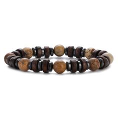 These stunning beaded wooden bracelets are designed for men, but anyone can wear them. Break boundaries and make your unique statement with these eye-catching buddah bracelets. Metals Type: Zinc alloy Material: Wood Length: 19-21cm Hole Size: Approximately 1-1.15mm Bead Size: 8mm Boyfriend Jewelry, Wooden Bracelets, Tibetan Buddha, Bracelet Man, Beaded Braclets, Coconut Wood, Wood Bead Bracelet, Me And My Dog, Buddha Meditation