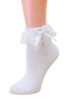 Cute Ruffle Socks, Church Socks, Sheer Socks Outfit, Coquette Socks, White Lace Socks, Y2k Socks, Lacy Socks, Alexis Davis, Socks With Lace