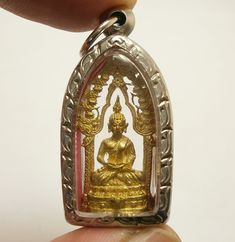 Buddha Niruntarai Amulet Pendant Size : 2.0 x 4.1 cm. (Approx.) This is the image of Buddha Niruntarai. This amulet was made to bring protection and bless the owner to cross over all obstacle. Magician Monk of Wat MaiKratoomlom created and blessed this amulet  for using as  Strong Life Protection ,Goodness , Good Luck , Success Amulet. It will make a fantastic gift for someone special or for a collector of Asian antiques.Keep it with you for Successful Power or keep it in your house .This is a f Wealth Attraction, Talisman Pendant, Lord Buddha, Gold Plated Bracelets, Asian Antiques, You Are Awesome, Fantastic Gifts, Antique Collection, The Magicians