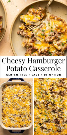 a bowl with potato casserole Dinners With High Protein, Cheesy One Pot Beef And Potatoes, Protien Meals Ground Beef, High Protein Meal Prep Casserole, Sweet Potato And Hamburger Recipes, Casserole Recipes High Protein, Protein Beef Recipes, Health Hamburger Recipes, Cheesy Beef And Potato Casserole