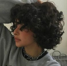 Short Curly Haircuts, Curly Haircuts, Hair Inspiration Short, Haircuts For Curly Hair, Shot Hair Styles, Curly Hair Inspiration, Short Hair Haircuts, Cut My Hair, Curly Hair Cuts