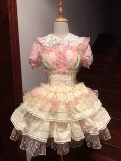 Party Dress For Girls, Dolly Dress, Fairytale Dress, Fashion Inspiration Design, Dress For Girls, Sweet Lolita, Dress Girls, Really Cute Outfits, Fancy Outfits