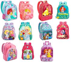 Disney Store Backpack Choose from drop down menu above Not Personalized Ariel 2016 Lenticular overlay cover panel with 3D effect Characters include Ariel, Flounder, and Sebastian Allover undersea print patern Embroidered floral accents Glitter infused piping and trims Zip main compartment with fabric pulls Front exterior compartment with PVC Flounder pull Mesh interior accessory pocket with self-stick fabric fastener Interior pen sleeves Two mesh exterior side pockets with elastic band Padded ba Jasmine And Rajah, Flounder And Sebastian, Disney Princess Diy, Bunk Beds For Boys Room, Bitty Baby American Girl, Disney Princess Backpack, Disney Characters Christmas, Sofia Princess, Baby Disney Characters