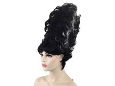 Welcome to Funtasy Wigs - Premium quality theatrical Halloween costume / cosplay wigs. Great looking "BRIDE OF FRANKENSTEIN" character wig for teens and adults. Production Type: Regular Color: Black w/ White Stripes Material: Deluxe Synthetic Wig Fiber Cap Size: 22" One Size Fits Most Comfort Cap   Condition: NEW Ready to Wear: Yes, no styling needed Frankenstein Wig, Scary Bride, Scary Frankenstein, Bride Of Frankenstein Wig, Beehive Wig, Frankenstein Character, The Blackening, Frankenstein Bride, Character Halloween Costumes