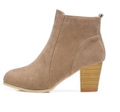 Size: 38, Color: apricot Pu Heels, Boot Types, Dress Shoes Womens, Boots Ankle, Heel Type, Boot Shoes Women, Boots Shoes, Ankle Booties, Fashion Boutique